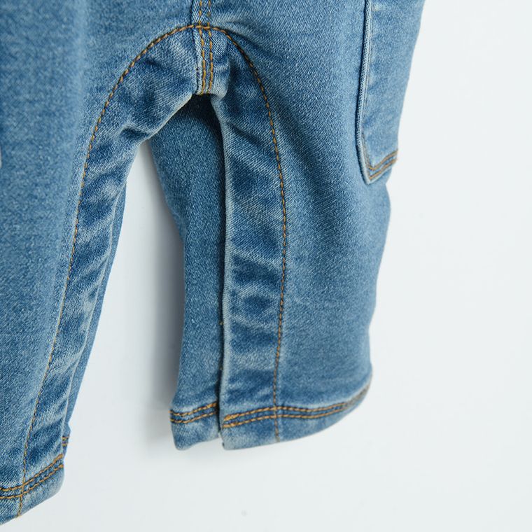 Cool Club, Salopeta de blugi pentru baieti, denim, cu buzunare