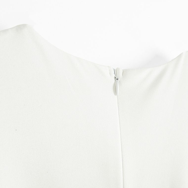 Cool Club, Salopeta pentru fete fara maneci, alb