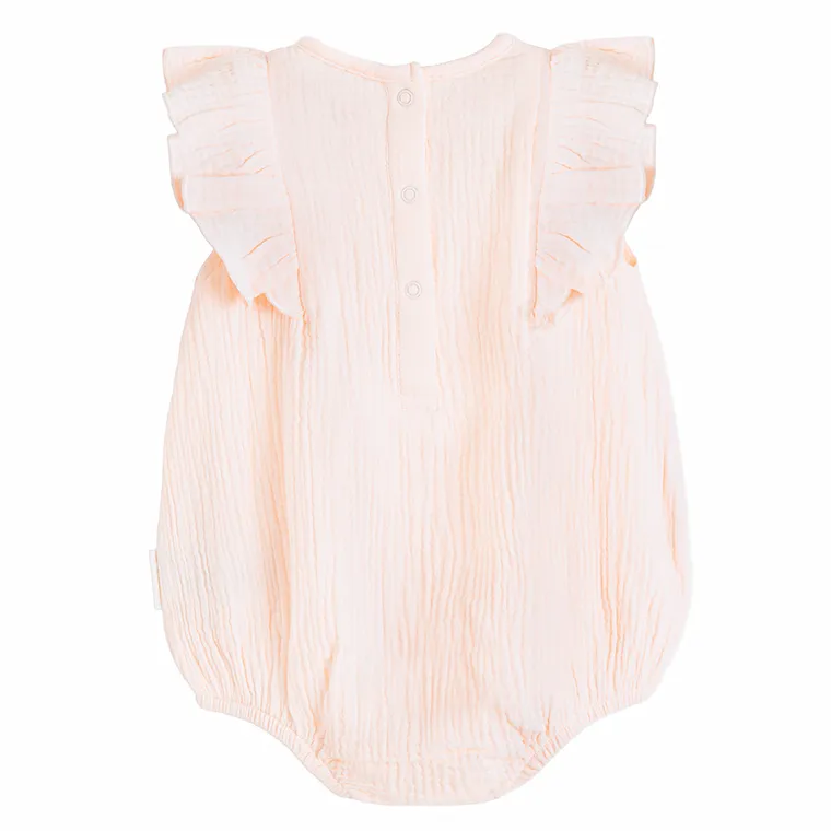 Cool Club, Salopeta rompers pentru fete, muselina, roz