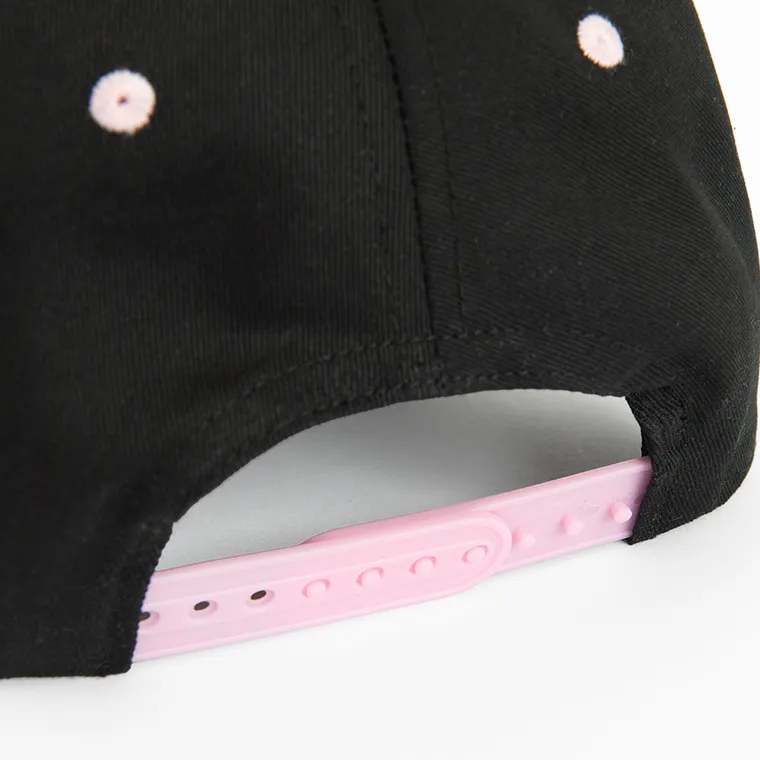 Cool Club, Sapca pentru fete, negru, imprimeu Kuromi