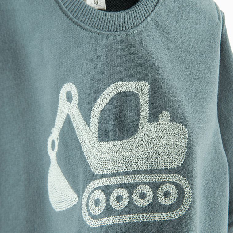 Cool Club, Set pentru baieti, Bluza, Colanti, din tricot striat, mix