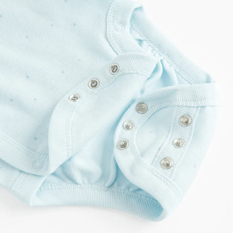 Cool Club, Set pentru baieti, Body cu maneca lunga, Pantaloni fara botosei, albastru