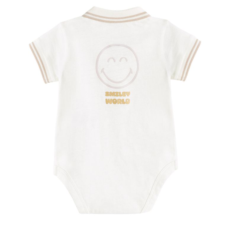Cool Club, Set pentru baieti, Body cu maneca scurta, Pantaloni scurti, mix, imprimeu SmileWorld