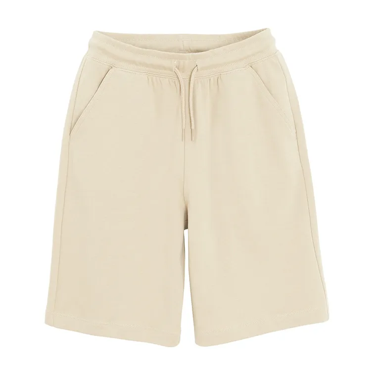 Cool Club, Set pentru baieti, Tricou, Pantaloni scurti, bej