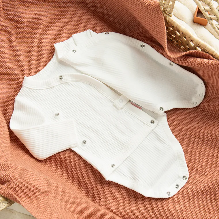 Cool Club, Set pentru bebelusi, Body cu maneca lunga, Pantaloni cu botosei, Caciula, din tricot striat, mix