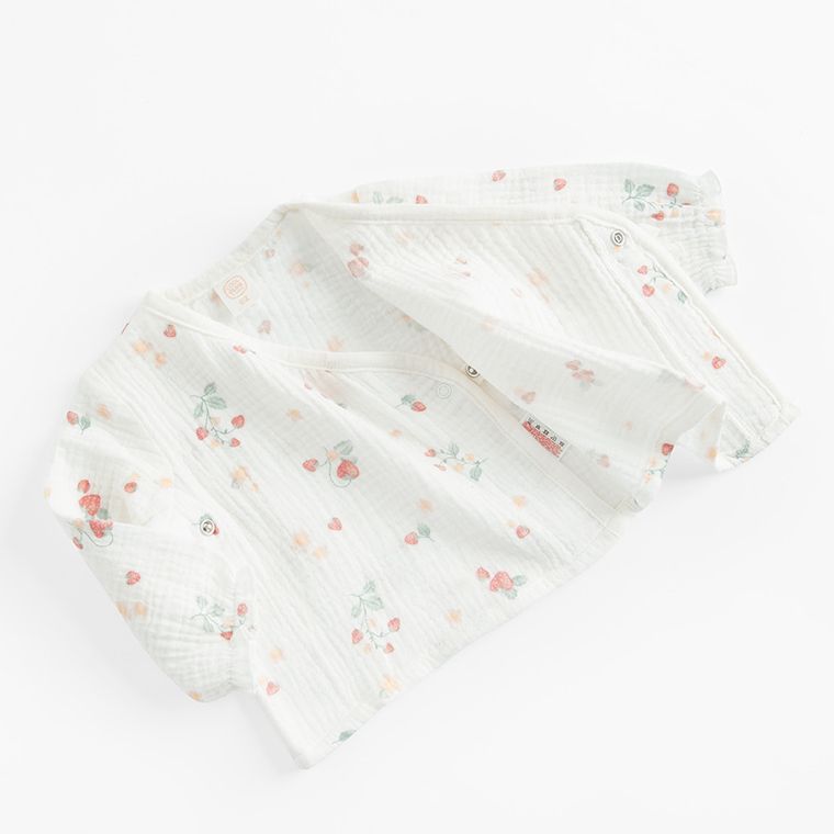 Cool Club, Set pentru fete, Bluza cu capse, Pantaloni fara botosei, alb