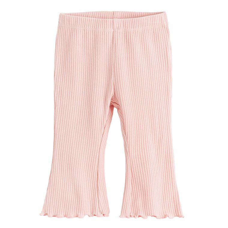 Cool Club, Set pentru fete, Bluza cu maneca lunga, muselina, Colanti, din tricot striat, mix