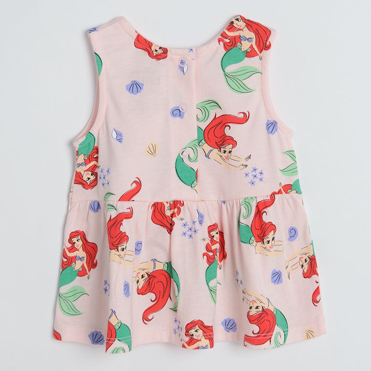 Cool Club, Set pentru fete, Bluza fara maneci, Pantaloni scurti, roz, imprimeu Disney Princess