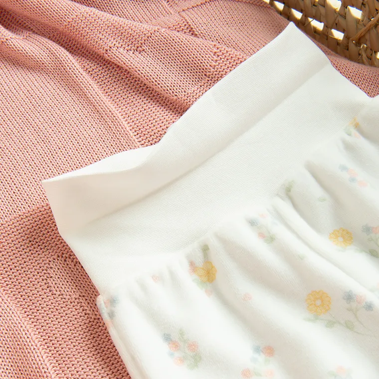 Cool Club, Set pentru fete, Body cu maneca lunga, Pantaloni, Bluza cu capse, alb