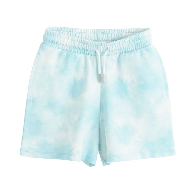 Cool Club, Set pentru fete, Tricou, crop top, Pantaloni scurti, albastru