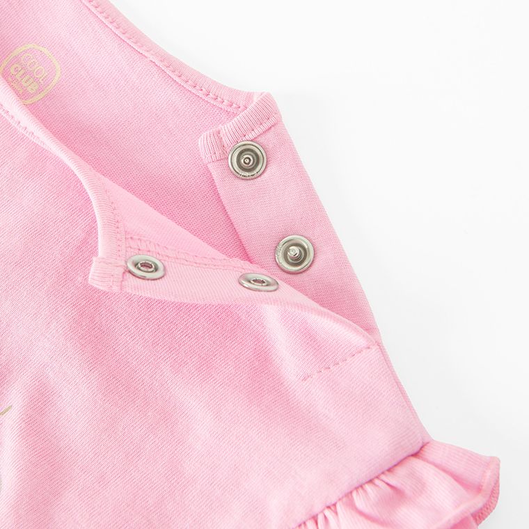 Cool Club, Set pentru fete, Tricou, Pantaloni scurti, roz