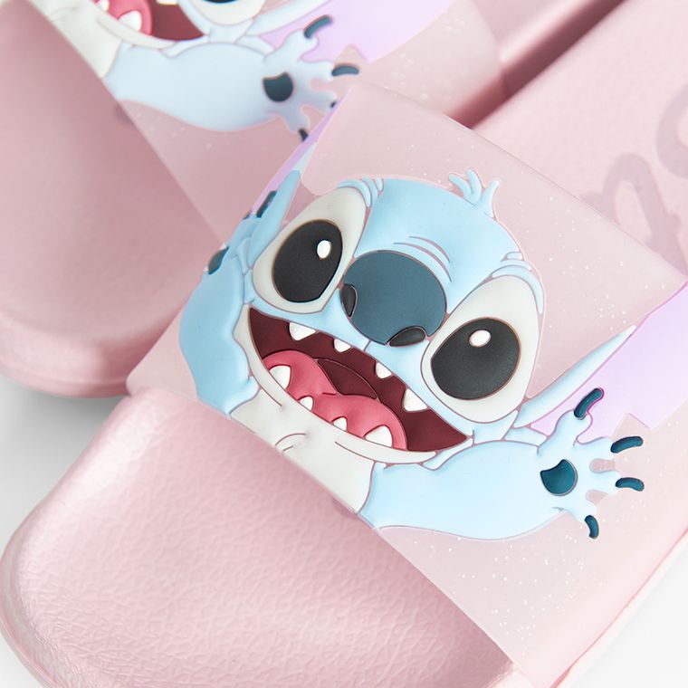 Cool Club, Slapi pentru fete, roz, imprimeu Lilo si Stitch