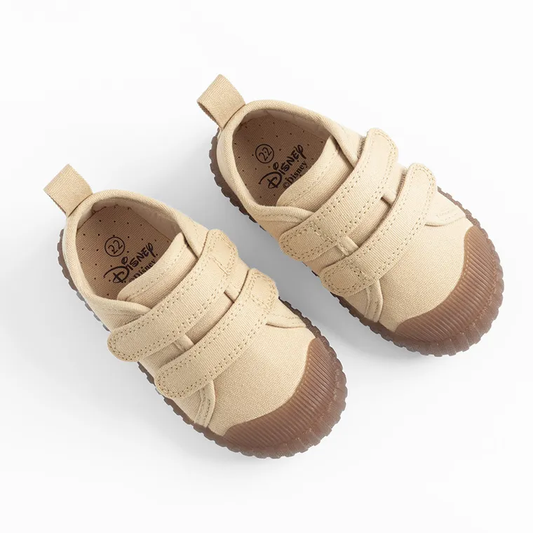 Cool Club, Tenisi pentru bebelusi, maro, talpa Barefoot, imprimeu Winnie the Pooh