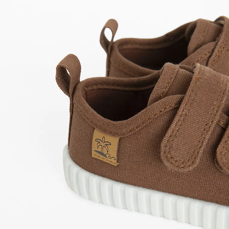 Cool Club, Tenisi pentru copii, maro, talpa Barefoot