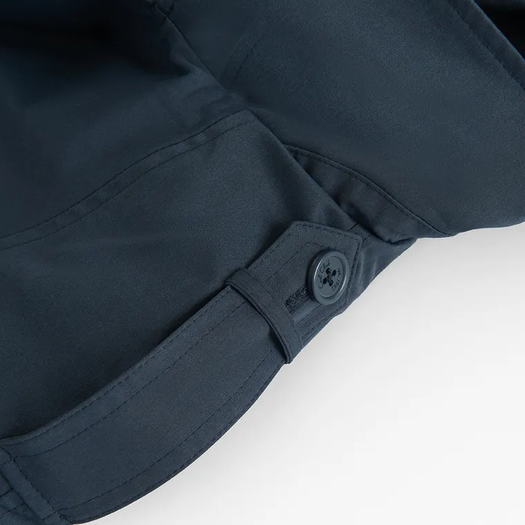 Cool Club, Trenci pentru fete, cropped, bleumarin