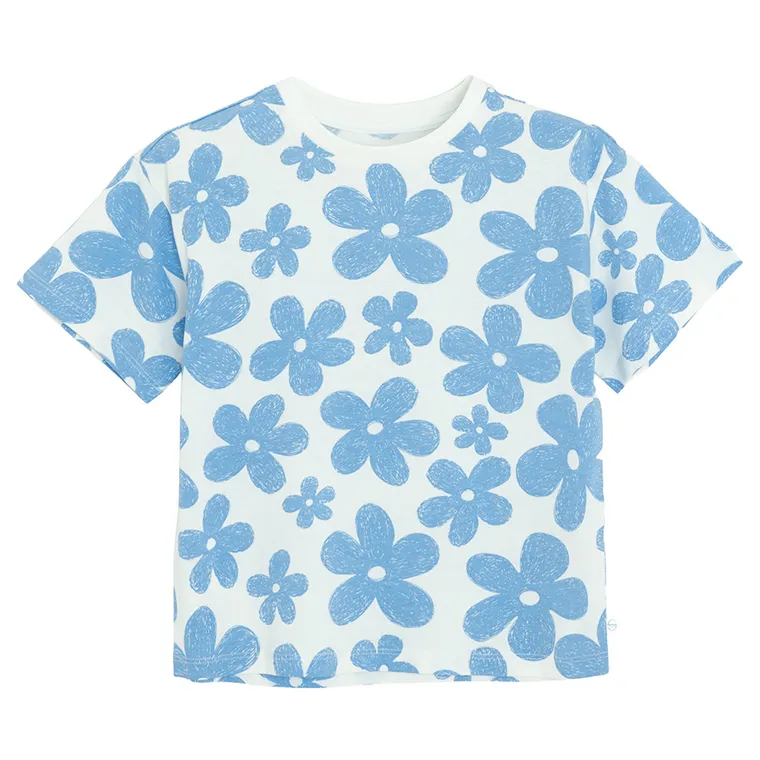 Cool Club, Tricou lejer pentru fete, mix, set, 5 buc.