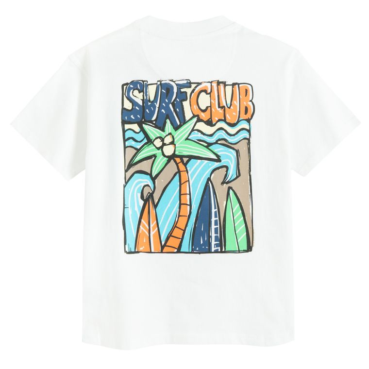 Cool Club, Tricou pentru baieti, alb