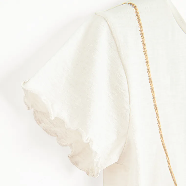 Cool Club, Tricou pentru fete, alb