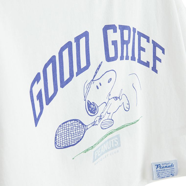 Cool Club, Tricou pentru fete, crop top, alb, Peanuts