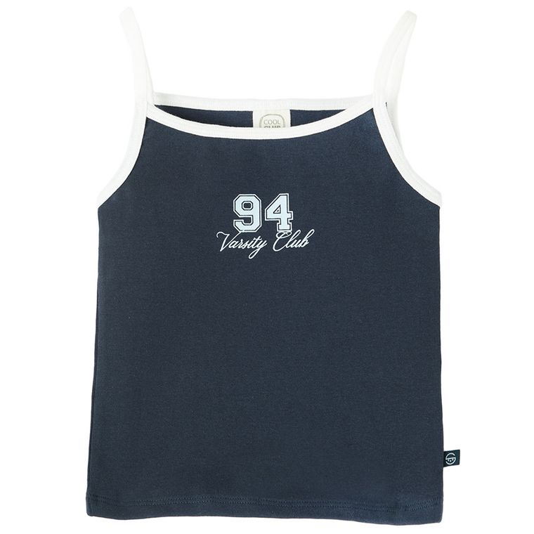 Cool Club, Tricou pentru fete fara maneci, mix, set, 4 buc.