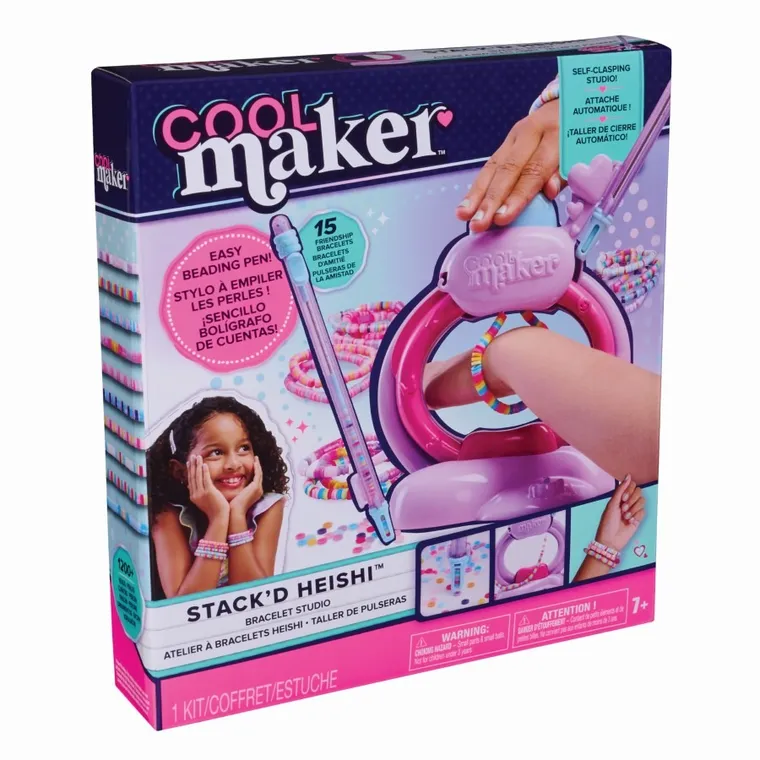 Cool Maker, Stack'd Heishi, set creativ pentru confectionarea bijuteriilor