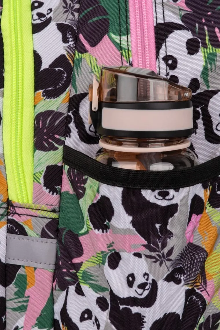 CoolPack, Jerry, rucsac pentru scoala, cu 3 compartimente, Panda Gang