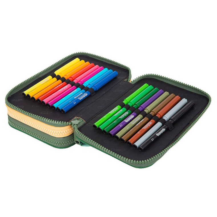 CoolPack, Jumper 3, penar triplu, cu rechizite scolare, Toucans