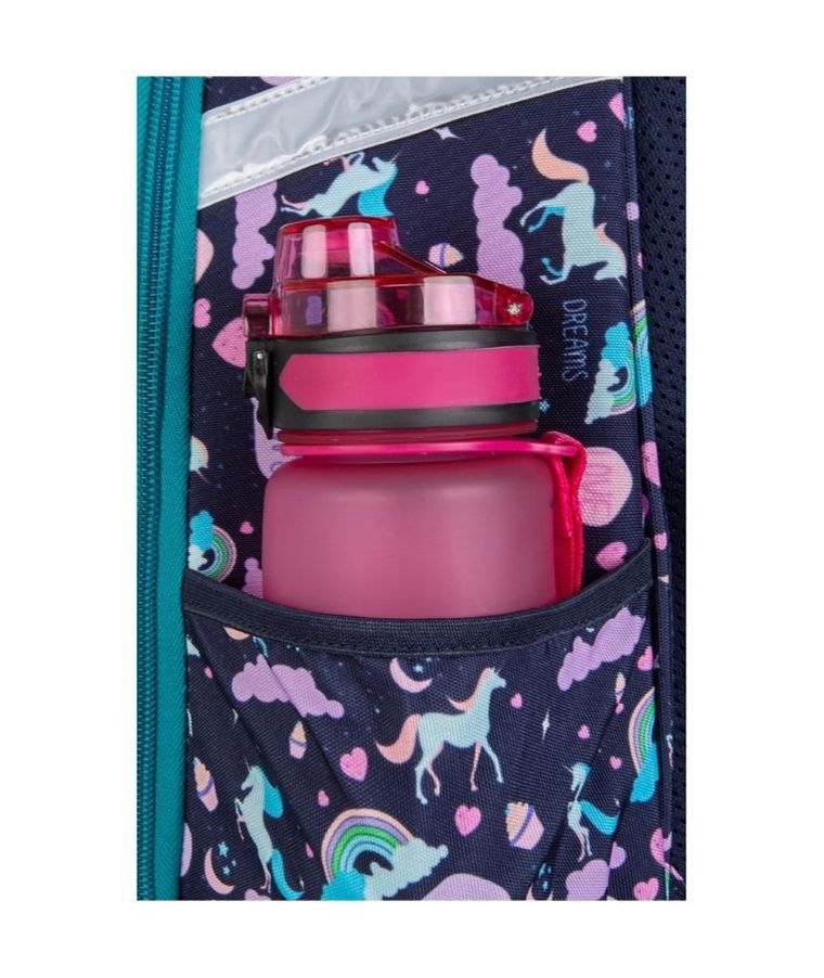 CoolPack, Turtle, rucsac pentru scoala, cu 2 compartimente, Happy Unicorn
