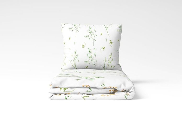 Cottage Home, Natural, set lenjerie de pat single, 140-200 cm