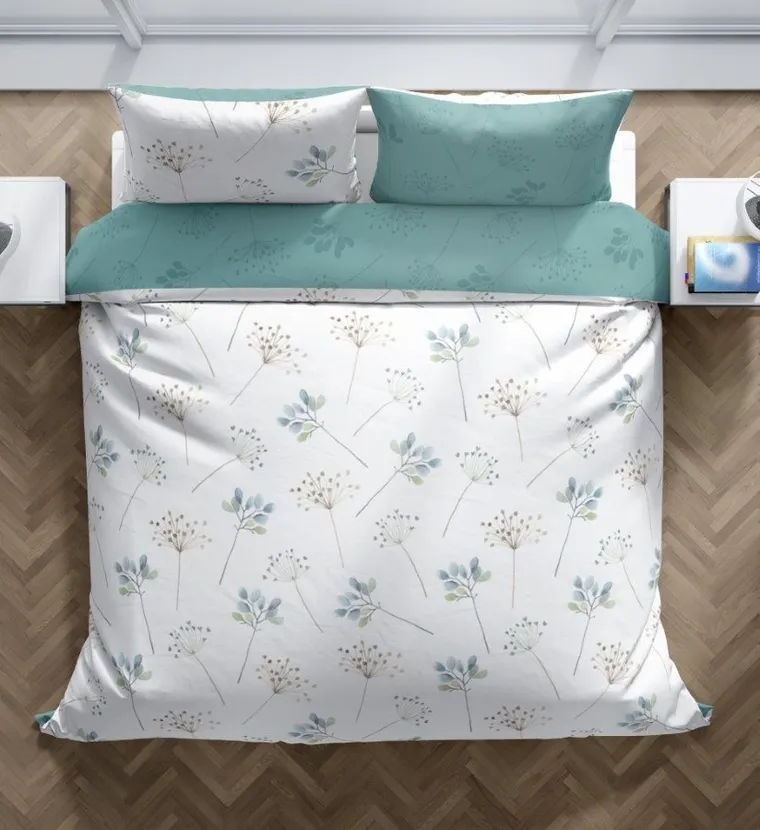 Cottage Home, Papadie, set lenjerie de pat single, bumbac, 140-200 cm