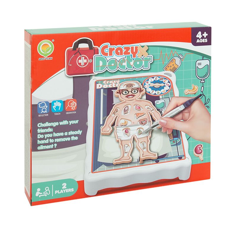 Crazy Doctor, operatie, joc de indemanare