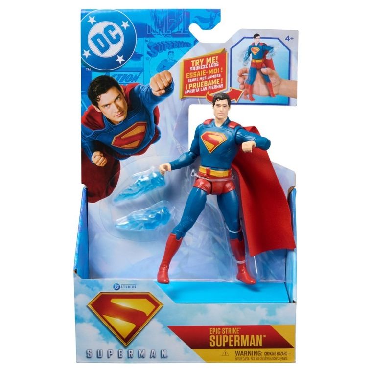 DC Comics, Superman, Epic Strike, figurina, 15 cm