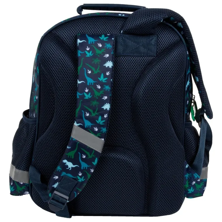 Dinozaur, rucsac pentru scoala, cu 2 compartimente