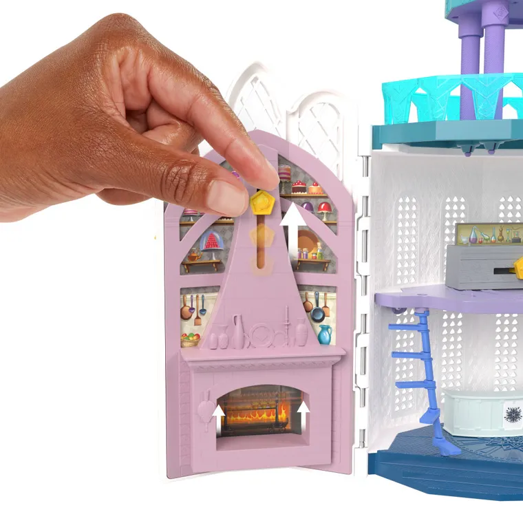 Disney Wish, Rosas Castle, set de joaca cu papusi si accesorii