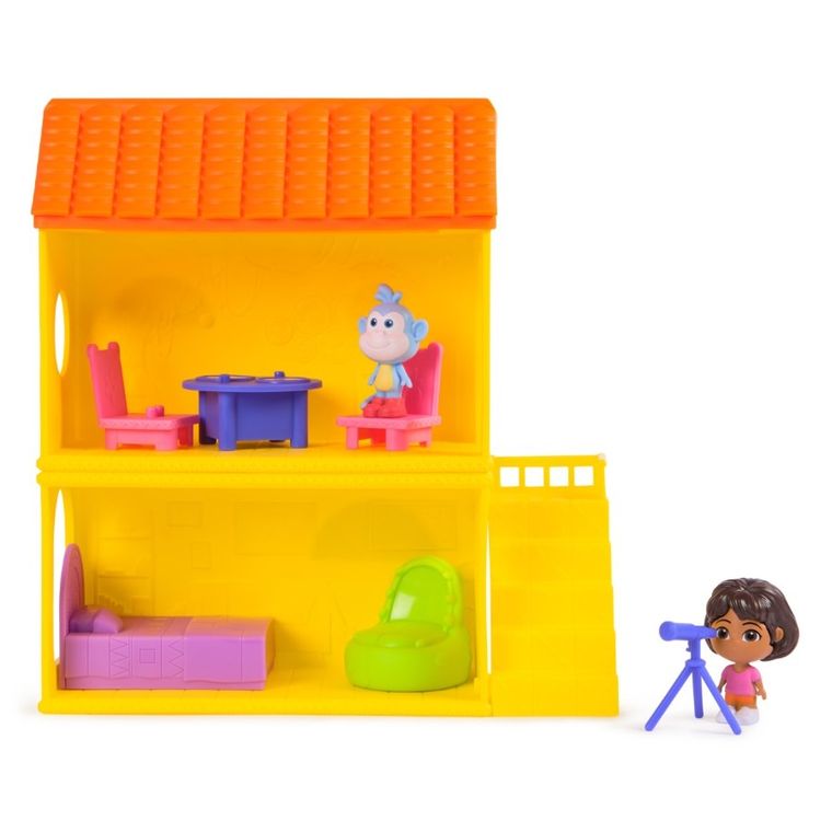 Dora, Mini casa modulara, set de figurine