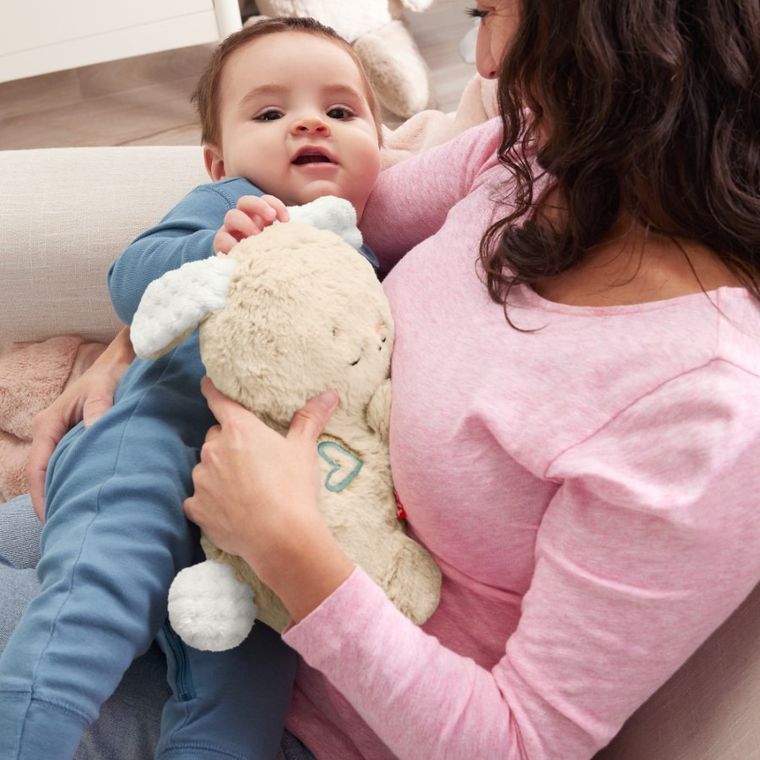 Fisher-Price, Iepuras adormit, jucarie cu sunete pentru bebelusi