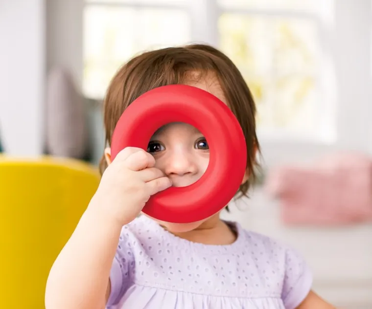 Fisher-Price, Piramida din inele, jucarie ecologica pentru bebelusi