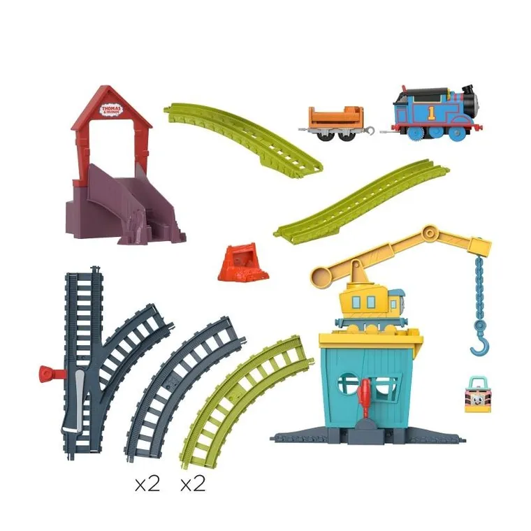 Fisher-Price, Thomas & Friends, Fix'em Up Friends, set de joaca cu locomotiva