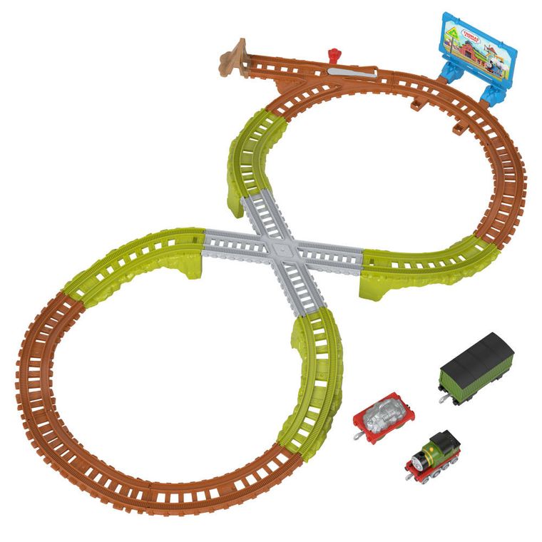 Fisher-Price, Thomas & Friends, Whiff's Recycling Run, set de joaca cu locomotiva