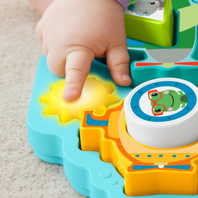 Fisher-Price, Vehicule si forme, lumini si sunete, jucarie pentru bebelusi