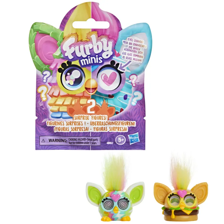 Furby Mini, pachet de 2 figurine surprize, 1 buc.