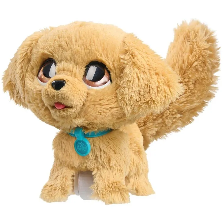 FurReal Friends, Walkalots, Golden Retriever care merge in lesa, jucarie interactiva
