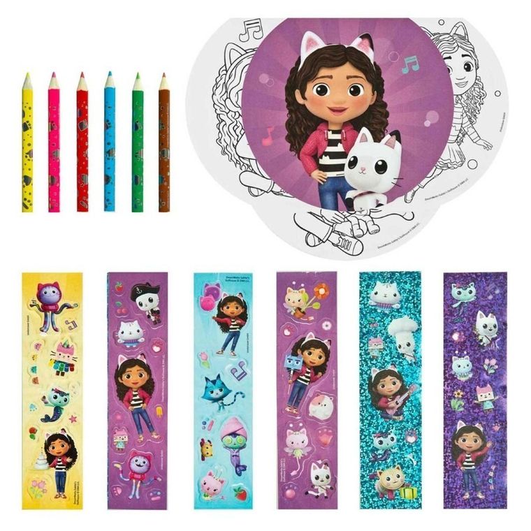 Gabby's Dollhouse, set creativ, 14 piese