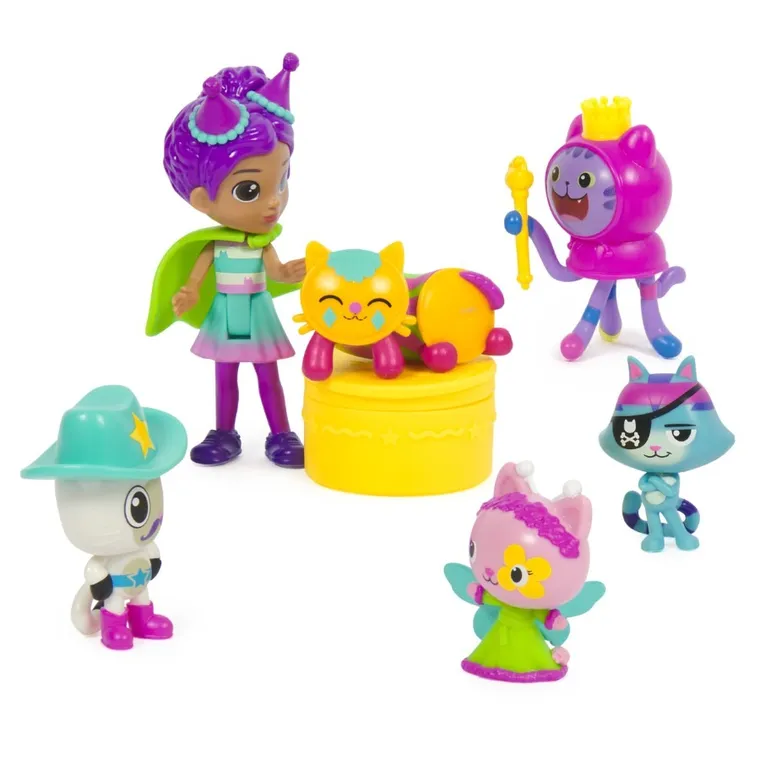 Gabby's Dollhouse, set de figurine, 6 buc.