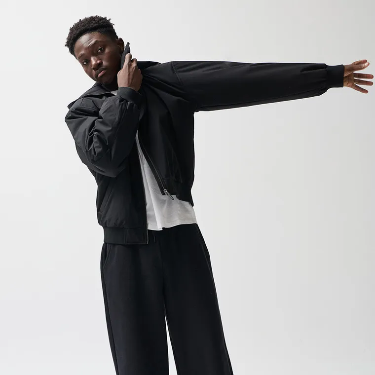 Geaca de tranzitie oversize cu gluga NOWEAR