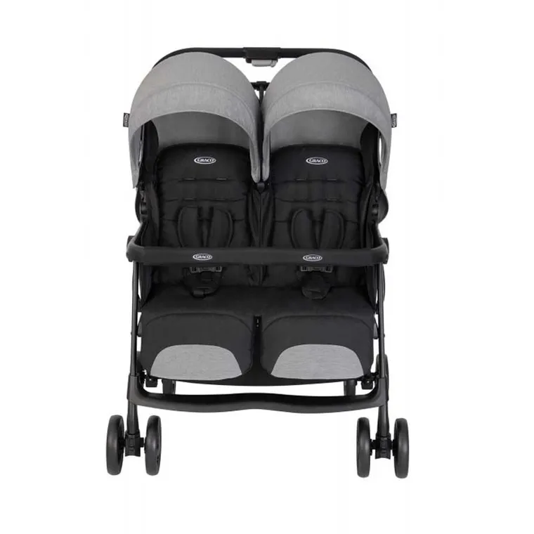 Graco, DuoRide, carucior sport dublu, Steeple Gray