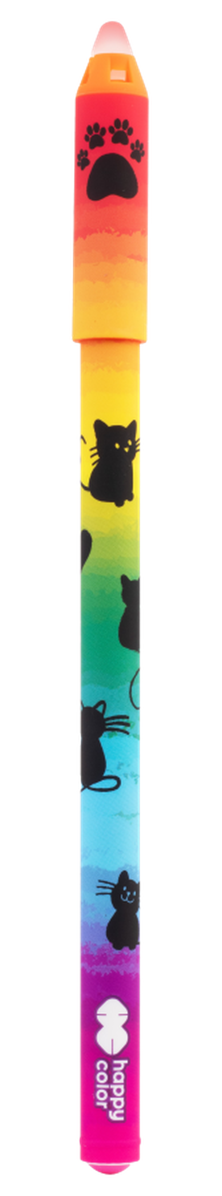 Happy Color, Miaow! pix cu cerneala care se sterge, albastru, 0,5 mm, 1 buc.