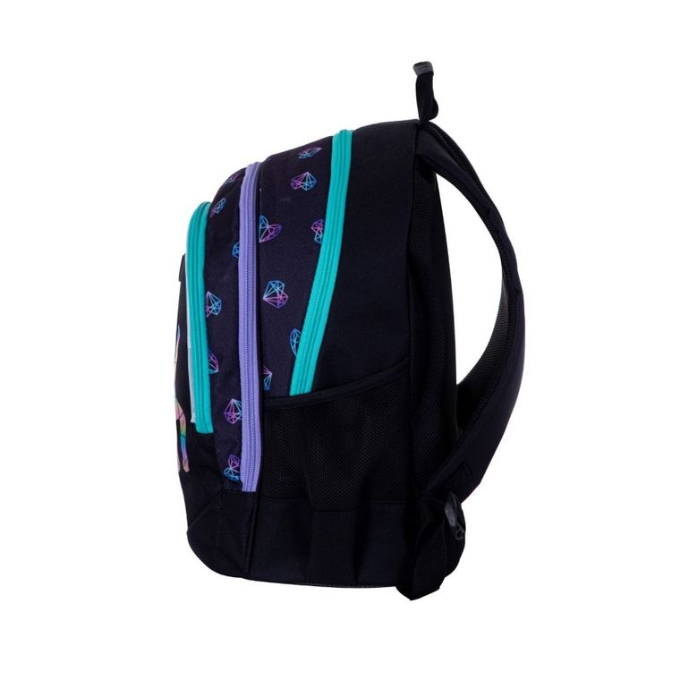 Hash, Hash, Best Friend, rucsac pentru scoala cu 3 compartimente