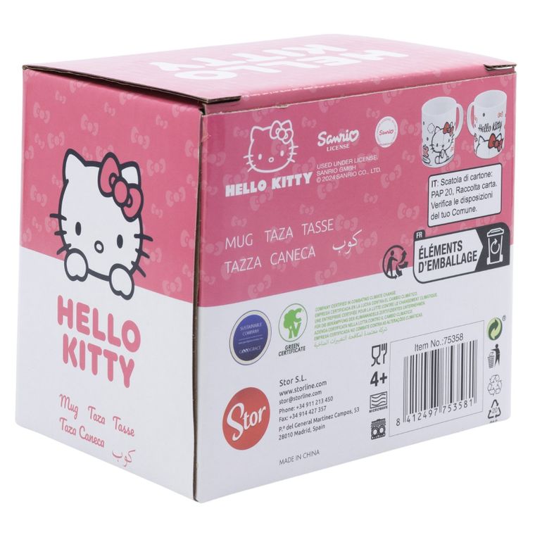 Hello Kitty, cana din ceramica, 325 ml