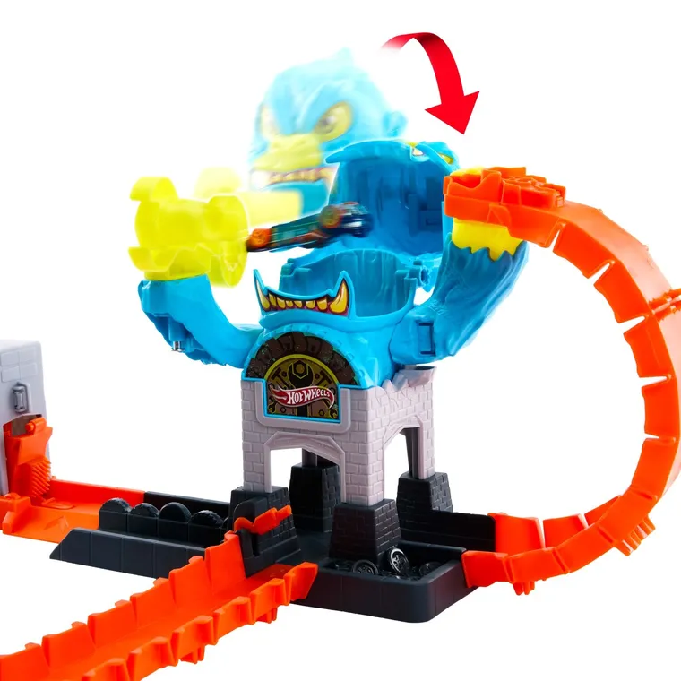Hot Wheels City, Hungry Gorilla, set de joaca pentru masina